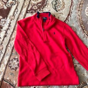 Polo quarter zip sweater